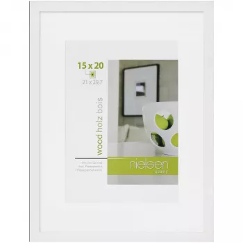NIELSEN DESIGN Apollon White 21x29.7 Wood DIN A4 Picture Frame 8988047