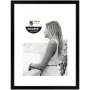 Nielsen Design Aura Black 18x24 Wood Picture Frame with Passepartout 1134000