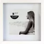 NIELSEN DESIGN Nielsen Aura White 20x20 Wood Picture Frame with Passepartout 1115001