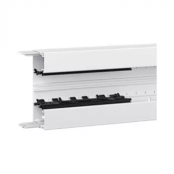 Hager BRN6517019016 Grindinis kanalo apatinė dalis profilis įrenginiams montuoti BRN 65x170 mm - 2 m balta