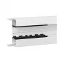 Hager BRN6517019016 Grindinis kanalo apatinė dalis profilis įrenginiams montuoti BRN 65x170 mm - 2 m balta