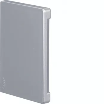 HAGER Galinis dangtelis be halogenų BR 65x100mm Dangčio plotis 80mm Lakuotas aliuminis (BR651006LAN)