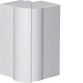 Hager BR651703H9016 Reguliuojamas išorinis kampas BR/A/S kanalams 68x170mm Baltas RAL 9016