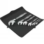 Wera 6004 Joker 6 Set 1 Atvirų raktų rinkinys, 6 vnt., 10-19 mm, chromo-molibdeno plienas, nikeliu-chromu dengtas, su tekstiliniu maišeliu