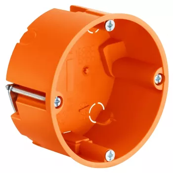 Kaiser Elektro 9061-00 tuščiavidurės sienos dėžutė Ø 68 mm gylis 35 mm oranžinė