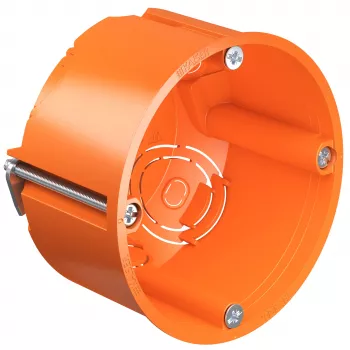 Kaiser Elektro 9063-02 Įdėžė tuščiavidurei sienai 68 x 49 mm oranžinė