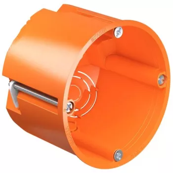 KAISER ELEKTRO 9064-02 prietaisų dėžutė, oranžinė, IP30, VDE, 62 mm