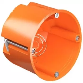KAISER ELEKTRO 9064-02 prietaisų dėžutė, oranžinė, IP30, VDE, 62 mm