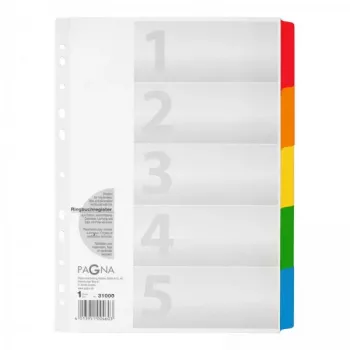 PAGNA 31000-08 Segtuvas A4 Baltas PP Sustiprintas Manila Kartonas 40 Vnt.
