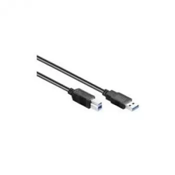 GoodConnections USB 3.0 laidas, A tipo vyriškas į B tipo vyrišką, juodas, 3 m