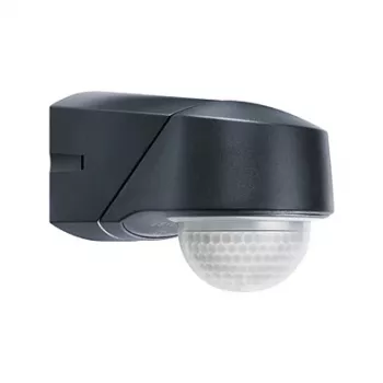 ESYLUX RC 230i Pasyvus infraraudonųjų spindulių lubų/sienos judesio detektorius 20 m, juodas, IP54, 2500 liuksų, 2,5 m