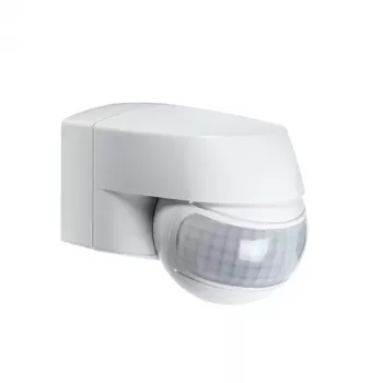 ESYLUX MD 120 judesio detektorius 12m montuojamas ant sienos baltas IP44 2000 liuksų 2,5m