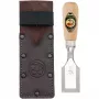 Kirschen 1001 Series Bevel Edge Firmer Chisel 35 mm with Leather Holster