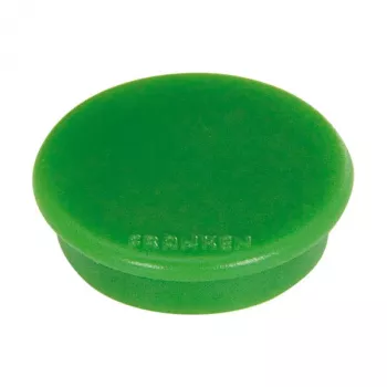 FRANKEN Magnet HM20 02 Round 24mm Green 10 vnt./pakuotė