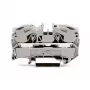 WAGO 2016-1201 Praeinanti gnybtų jungtis, 16 mm², 800 V, pilka, Push-in CAGE CLAMP