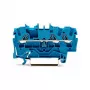 WAGO 2002-1304 3 laidų kištukinė gnybtų juosta, 2,5 mm², 800 V, pilka