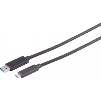 S-IMPULS optinis USB-A į USB-C laidas 10 Gbps 15 m