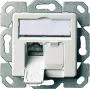 Telegärtner AMJ45 duomenų lizdo modulis Cat5e 2xRJ45 ekranuotas baltas