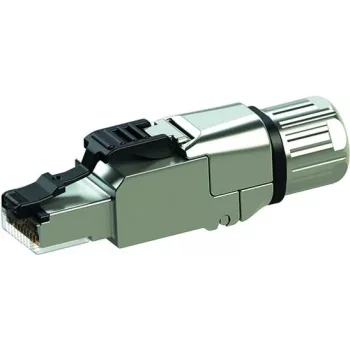 Telegärtner MFP8 IE Cat.6A RJ45 kištukas, montuojamas vietoje, be įrankių, ekranuotas, AWG24-26/27 T568B J00026A5003