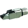 Telegärtner MFP8 IE Cat.6A RJ45 kištukas, montuojamas vietoje, be įrankių, ekranuotas, AWG24-26/27 T568B J00026A5003