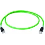 Telegärtner Cat6a S/FTP Patch Cable 2m Green