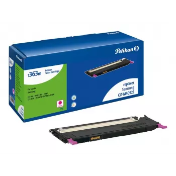 Pelikan suderinamas kasečių toneris, skirtas Samsung CLT-M4092S, rausvai raudonas