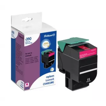 Pelikan kasetė su toneriu, skirta Lexmark C544X1MG, purpurinė, didelės išeigos