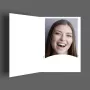 DAIBER Profi-Line Photo Passe-partout aplankai balti 100 vnt., nuotraukoms iki 4,5x6 cm