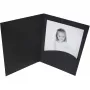 DAIBER Profi-Line Portrait Folders 13x18 Black - 100 Pack
