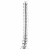 Kindermann kabelių kanalo rinkinys sidabrinis 74,5 cm