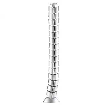 Kindermann kabelių kanalo rinkinys sidabrinis 74,5 cm
