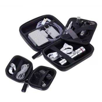 TROIKA ONPACK Travel Gadget Set Black (CBO60/BK)