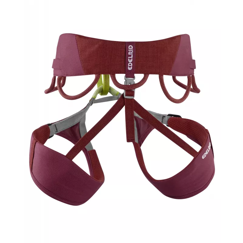 EDELRID Jayne IV Laipiojimo pakinktai - Rabarbarų raudona - XL - Moteriški
