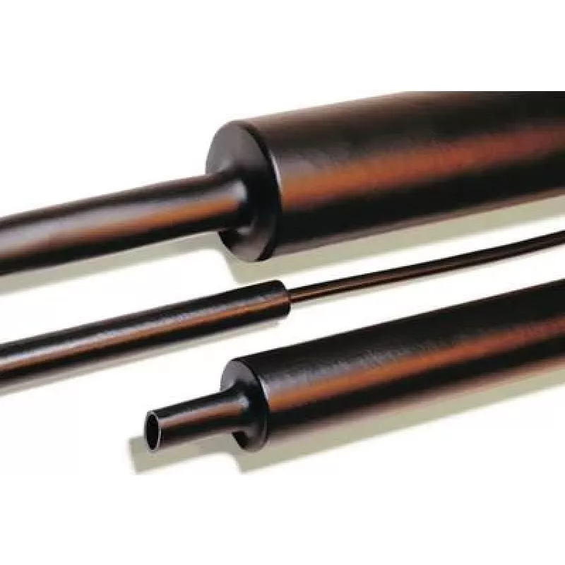 HellermannTyton HFT-A Termosusitraukiantis vamzdelis, 19,1 mm skersmuo, juodas, 10 vnt., 1,2 m ilgio