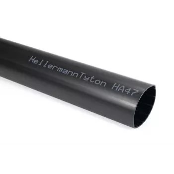 HellermannTyton HelaShrink 321 Termosusitraukiantis vamzdelis 12,7 mm Juodas 5 vnt. 1,2 m