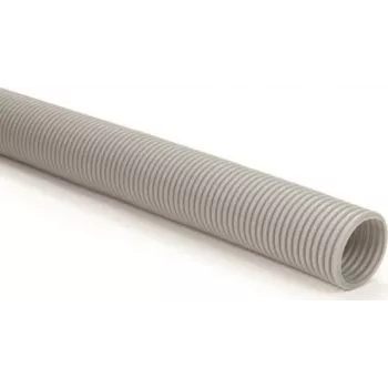 HellermannTyton IWS29-PE-GY lankstus gofruotas vamzdis, PE, pilkas, 29,3 mm išorinis skersmuo, 25 m