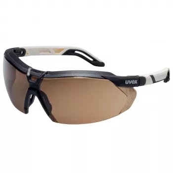UVEX i-5 CBR23 apsauginiai akiniai White/Black (9183223)