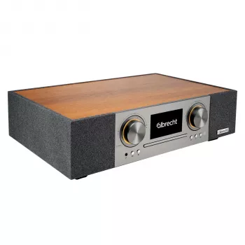 Albrecht DR 1000 All-in-One garso sistema su internetiniu radiju, DAB+, FM, CD, Bluetooth, Wi-Fi