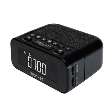 Albrecht DR 451 DAB+/UKW radijo žadintuvas, juodas