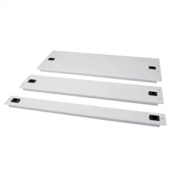 ALLNET ALL-S0002147 1U Blank Panel 19-inch Rack Mount Black Steel