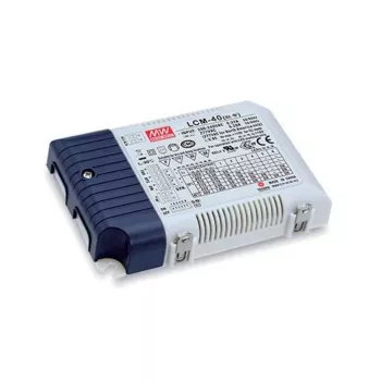 Mean Well LCM-40 serijos LED tvarkyklė - pastovi srovė 350-1050mA 42W 0-10V reguliuojamas