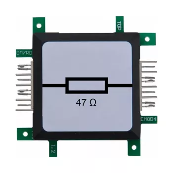 ALLNET ALL-BRICK-0504 5 Ohm 400W galios rezistorius, aliuminio korpusas, montavimas ant šasi, varžtiniai gnybtai, IP54