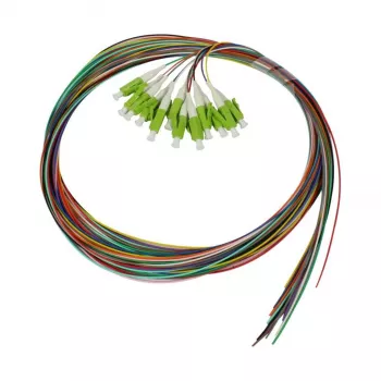 SYNERGY21 LC Pigtail 50/125µm OM5 2m 12 rinkinys, spalvomis koduotas vidaus kabelis