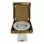 SYNERGY21 FTTH Compact Box Pre-Assembled, 2xSC/APC -> Open End, 20m, 9/125µm, G.657.A2, 2-Fiber, OD 2.2mm