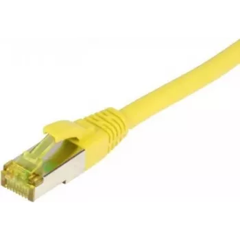 SYNERGY21 Patch Cable RJ45, CAT6A 500MHz, 30m, Yellow, S/FTP, TPE/LSZH Ultraflex, AWG26, su CAT7 žaliava