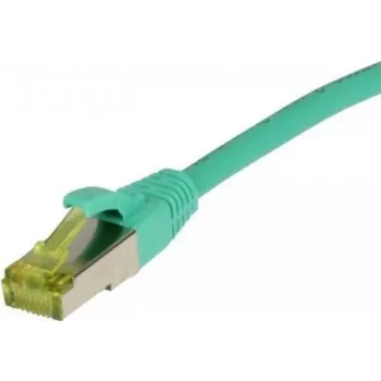 SYNERGY21 Patch Cable RJ45, CAT6A 500MHz, 7.5m, Green, S/FTP, TPE/LSZH (Ultraflex), AWG26, su CAT7 žaliava