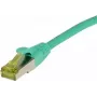 SYNERGY21 Patch Cable RJ45, CAT6A 500MHz, 20m, Green, S/FTP, TPE/LSZH (Ultraflex), AWG26, with Cat.7 Raw Cable