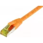 SYNERGY21 Patch Cable RJ45, CAT6A 500MHz, 30m, Orange, S/FTP, TPE/LSZH (Ultraflex), AWG26, su CAT7 žaliava
