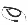 ALLNET Plusonic ausinių adapterio laidas Plantronics QD į RJ9 juodas 0,6 m (100-002-PA)