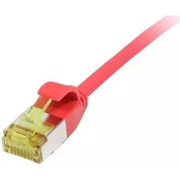 Synergy 21 Patch Cable RJ45 CAT6A 500MHz 10m Red U/FTP Slimline Round d=3.8mm TPE/LSZH Superflex AWG32 su CAT7 Raw Cable